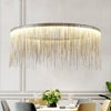 The Diana. Postmodern Style Chain Chandelier